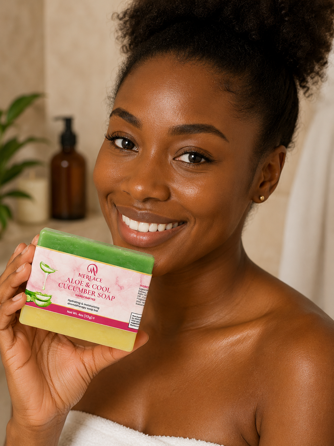 aloe & cool cucumber soap