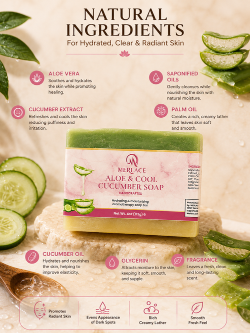 aloe & cool cucumber soap