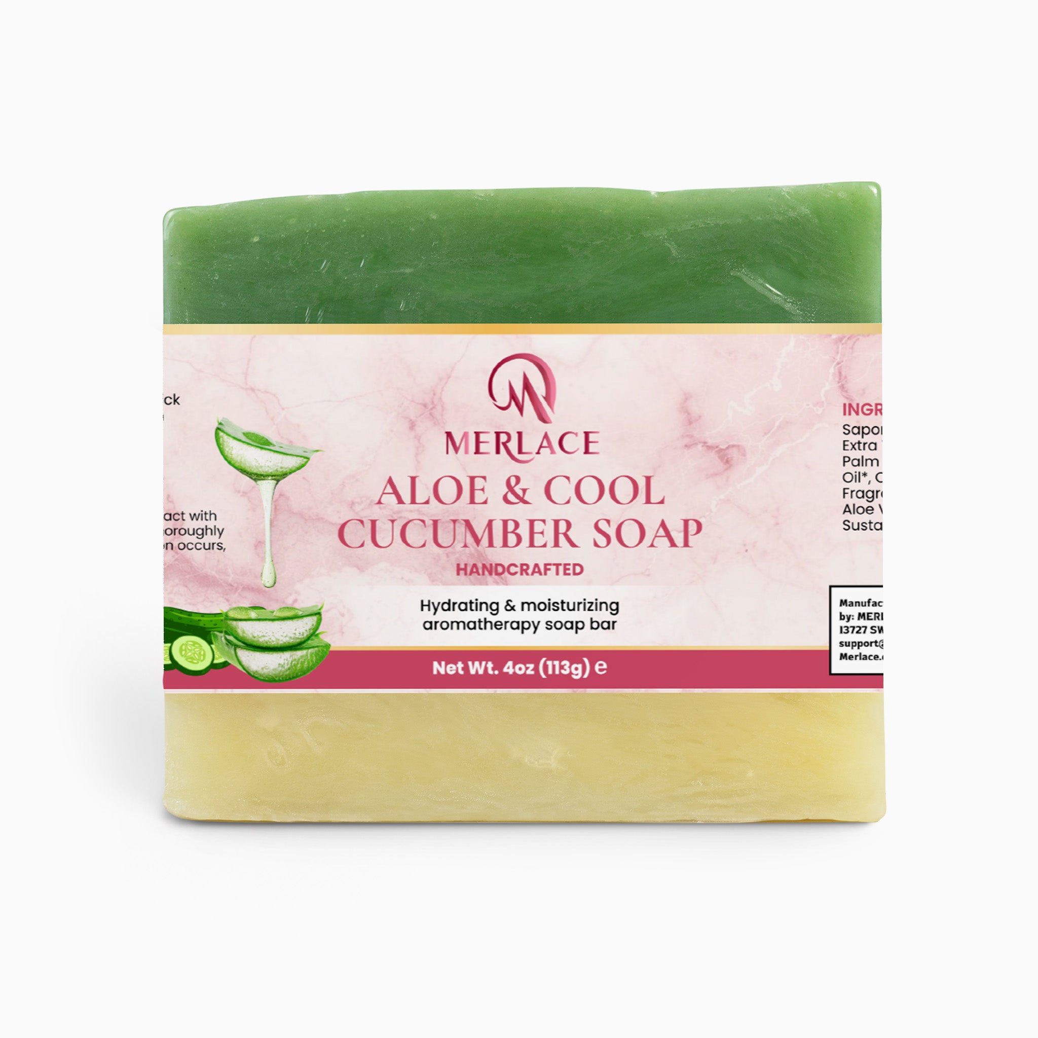 aloe & cool cucumber soap